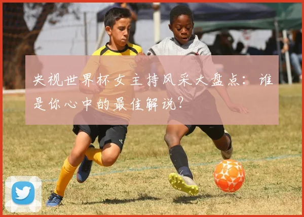 央视世界杯女主持风采大盘点:谁是你心中的最佳解说?