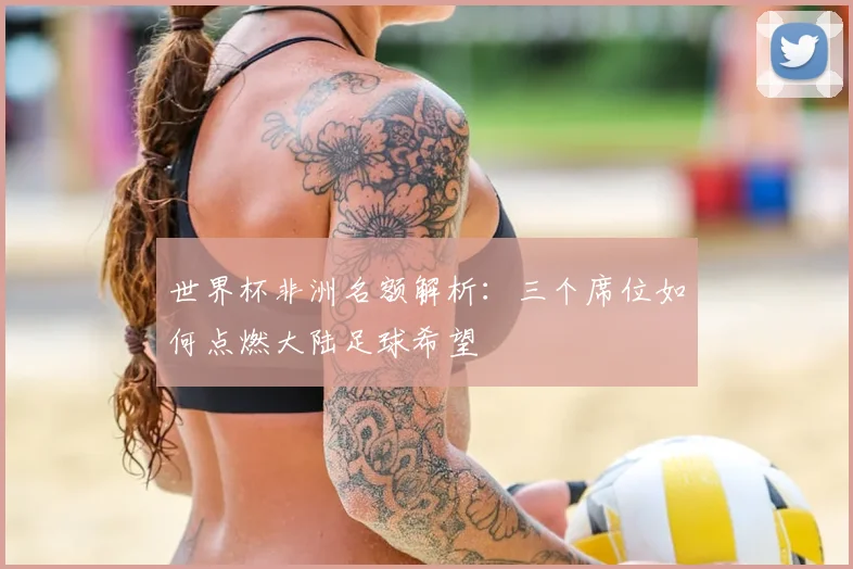 世界杯非洲名额解析：三个席位如何点燃大陆足球希望